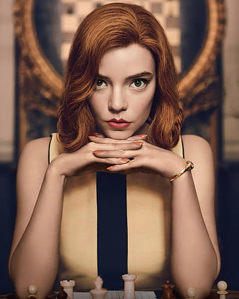 The Queens Gambit, 3d, anya taylor-joy, netflix, o gambito da rainha,  redhead, HD phone wallpaper