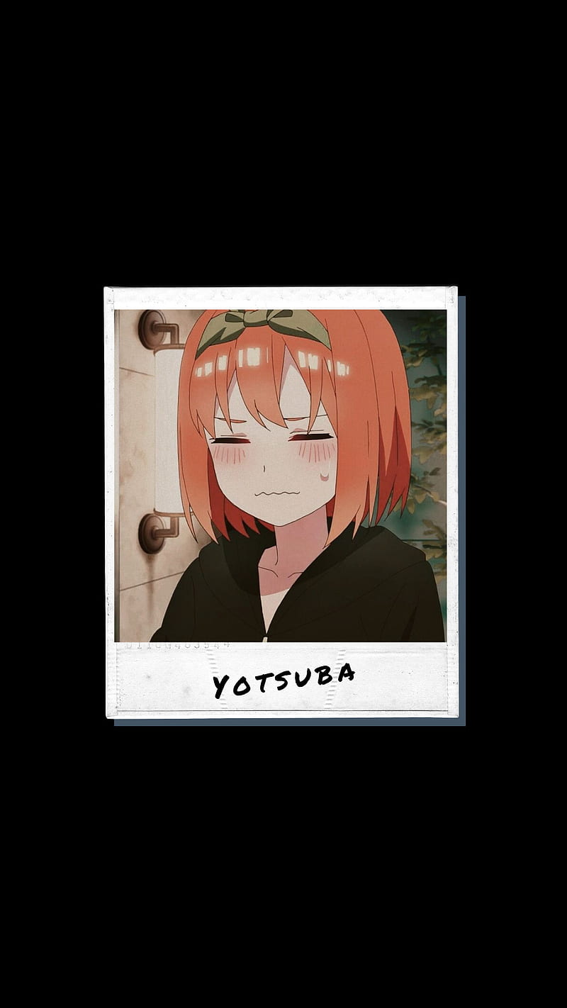 Yotsuba, anime, cute, quintuplets, waifu, HD phone wallpaper