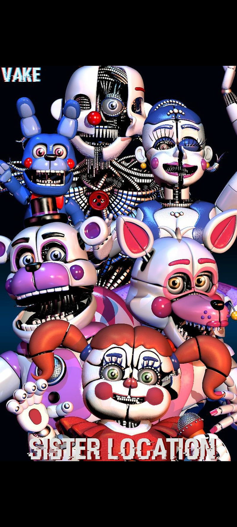 Imagem SISTER LOCATION FUNTIME FOXY WALLPAPER by collinlopezrox on  DeviantArt  Five Nights at Freddys PTBR Amino