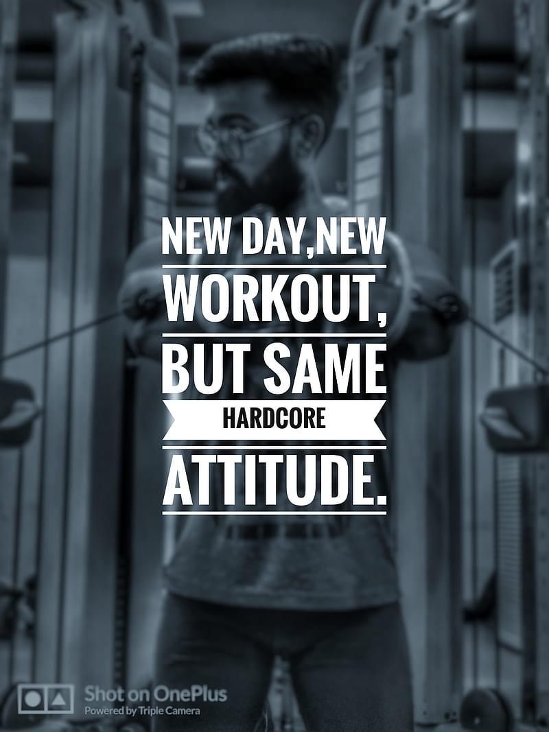 Sayings Motivation, attitude, dedication, gym, hardcore, nishith, quote, quotes, workout, HD phone wallpaper