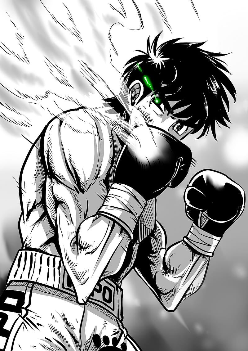 Wallpaper road, gloves, guy, Hajime no Ippo for mobile and desktop, section  прочее, resolution 1920x1200 - download