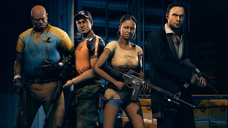 Left 4 Dead 2, cooperative, gaming, shooter, characters, video game ...