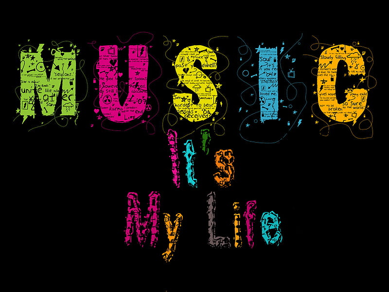 Music it's my life, music, HD wallpaper | Peakpx