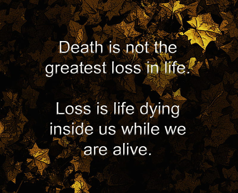 Life and Death, alive, dying, greatest, live, loss, saying, HD wallpaper |  Peakpx