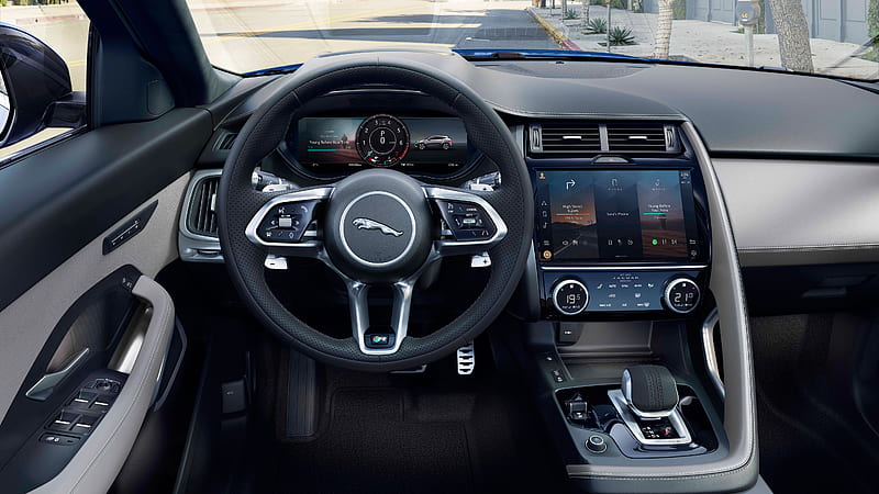 Jaguar E-Pace R-Dynamic Black Pack 2021 Interior, HD wallpaper