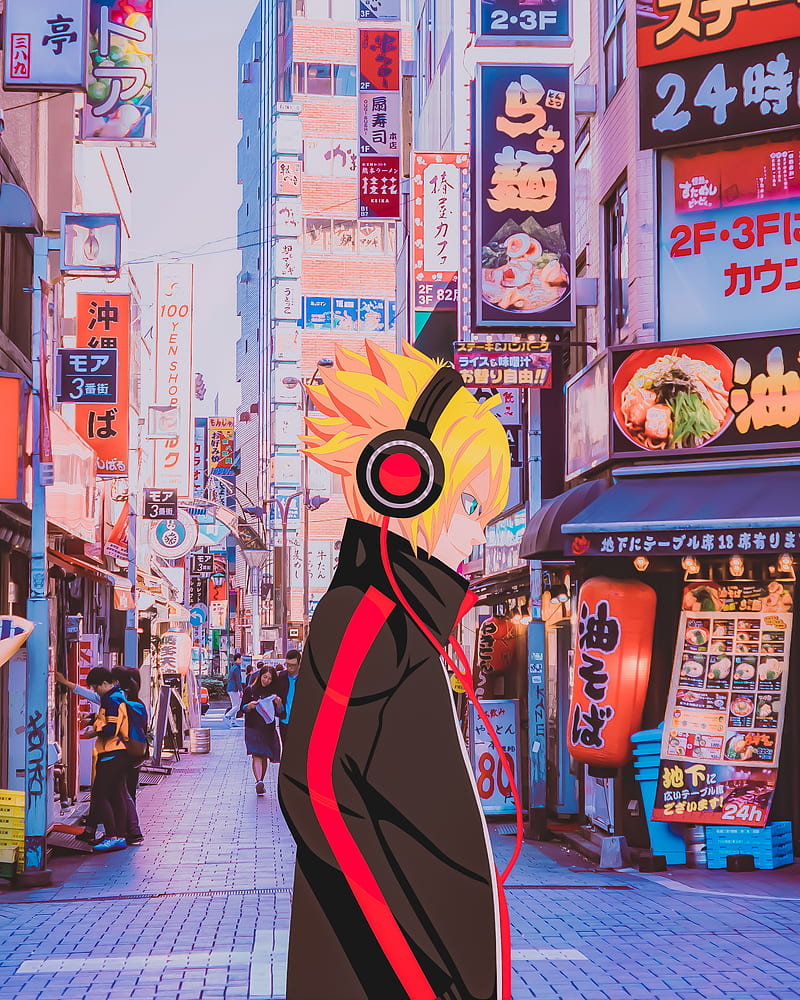 Boruto, anime, art, edit, zetsumaro, HD phone wallpaper