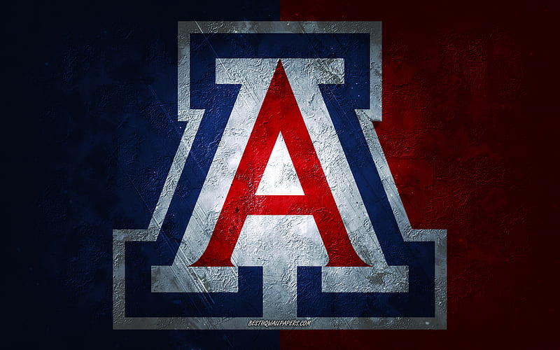 Arizona Wildcats, American football team, red blue background, Arizona  Wildcats logo, HD wallpaper | Peakpx