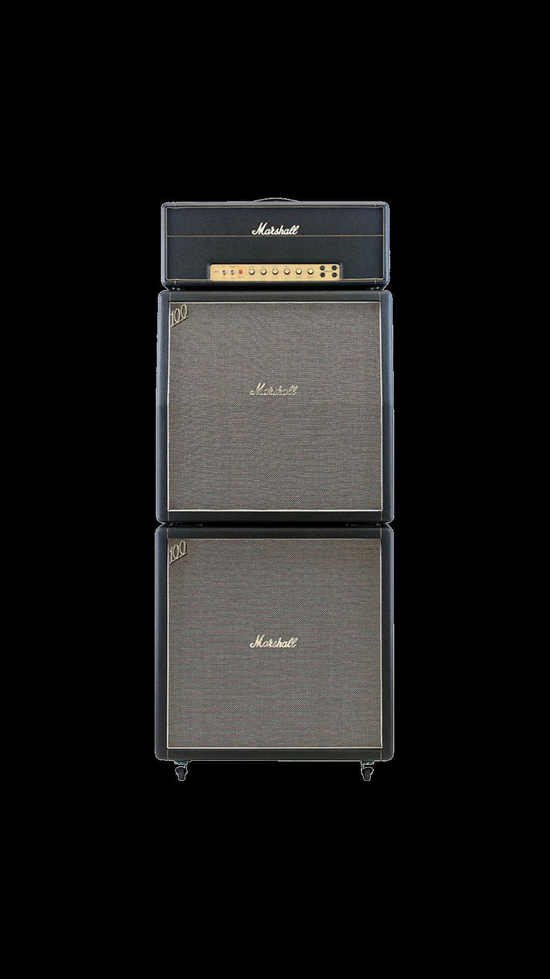 Marshall, amp, amplifier, full stack, vintage, HD phone wallpaper