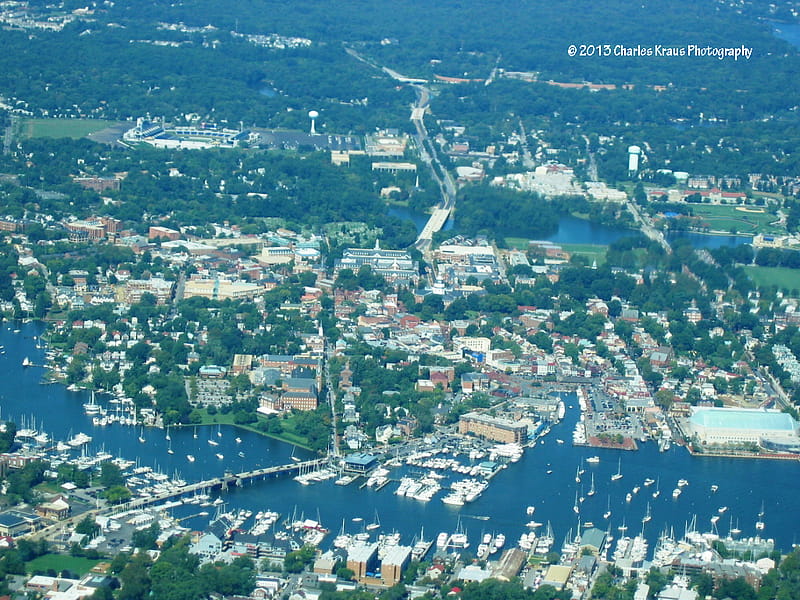 Annapolis Aerial, HD wallpaper | Peakpx