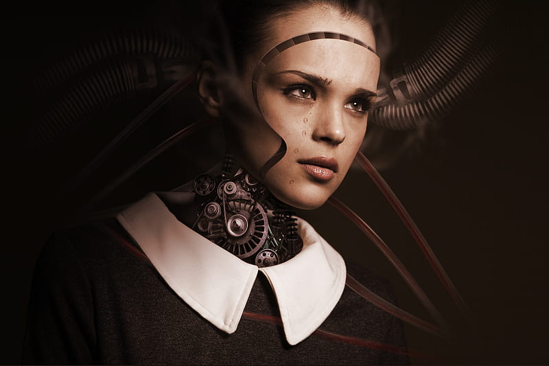 Robot Woman Artificial Intelligence Technology Robotics Girl, robot, woman, science, artificial-intelligence, HD wallpaper