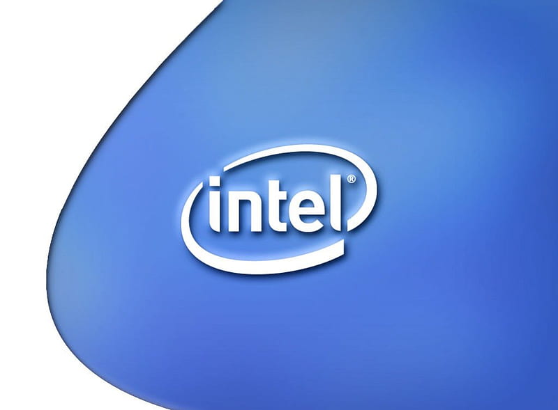 intel, intel logo, HD wallpaper