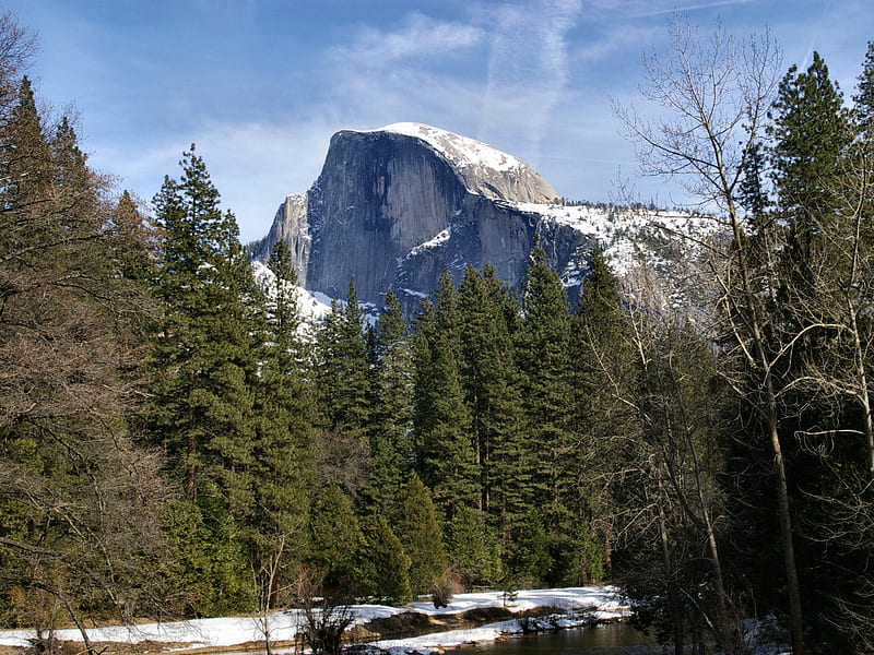Half Dome 1 yosemite, graphy, national parks, mountains, half dome, HD wallpaper