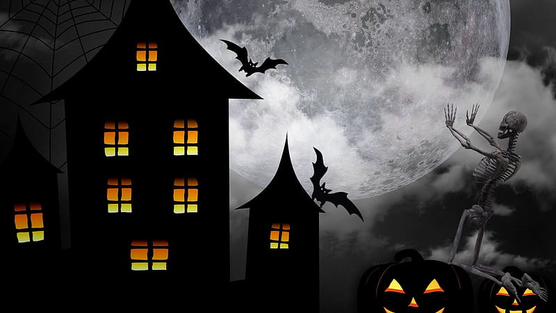 Halloween, 1600X900 Halloween, HD wallpaper