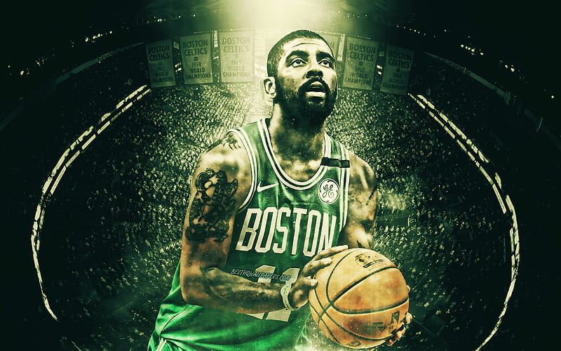 Download Boston Celtics Dunk By Drew Mcdonald Wallpaper