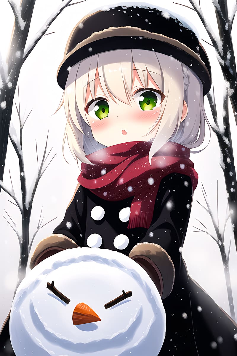 Anime Himuro-kun snowman Plush Doll | eBay