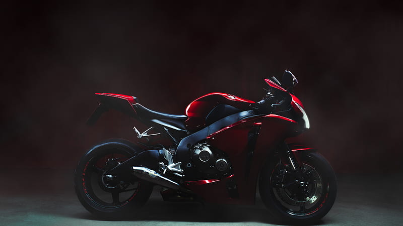 Red Black Honda CB1000R Motorcycle Honda, HD wallpaper