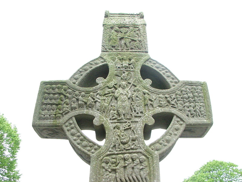 Irish Cross, irish, cross, ireland, celtic cross, HD wallpaper