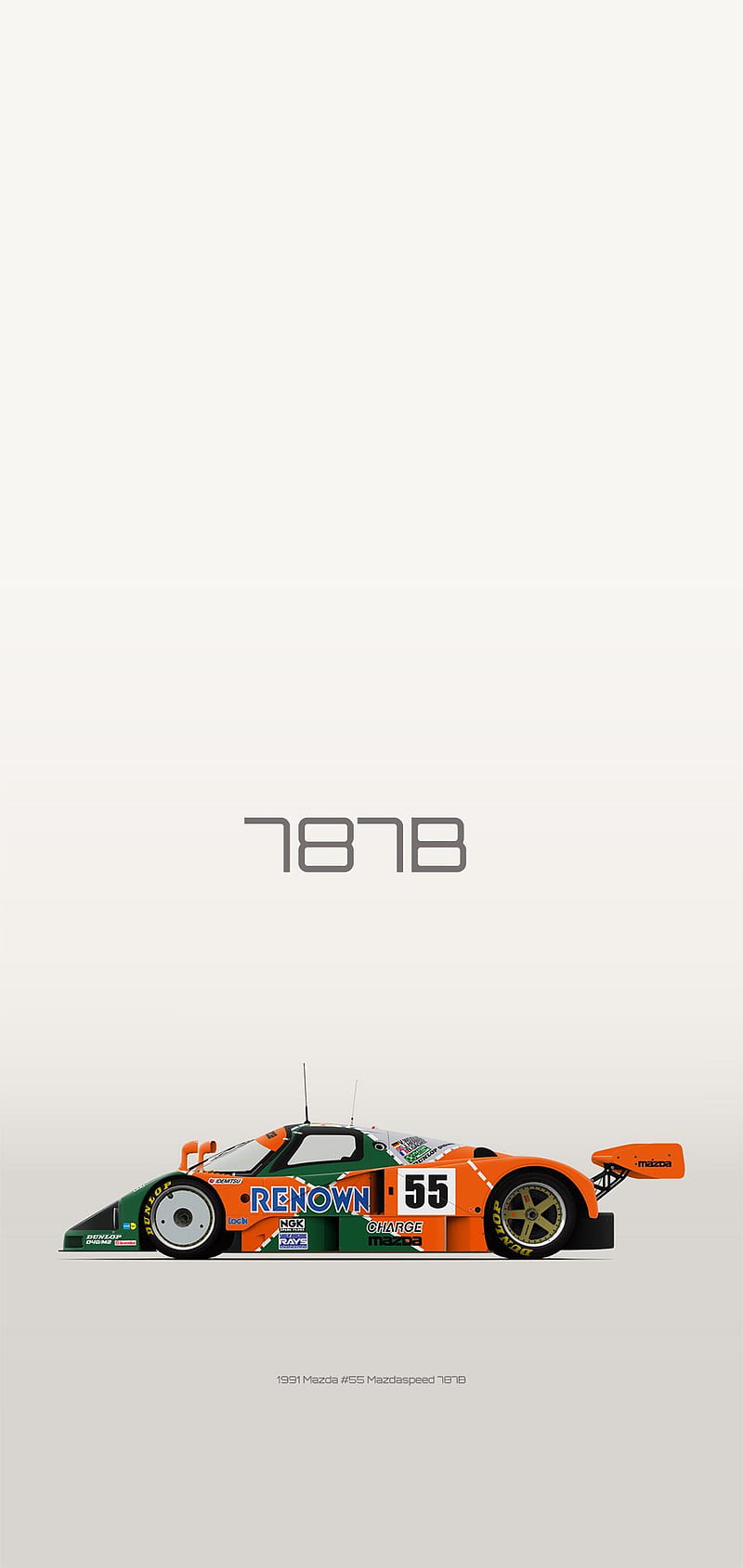 787b, carros, lemans, mazda, rotary, sport, HD phone wallpaper
