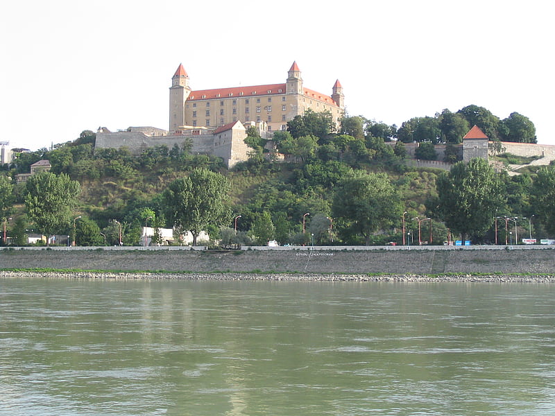 Bratislava, europe, castle, slovakia, travel, HD wallpaper