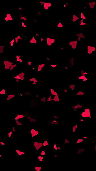 HD confetti hearts wallpapers | Peakpx