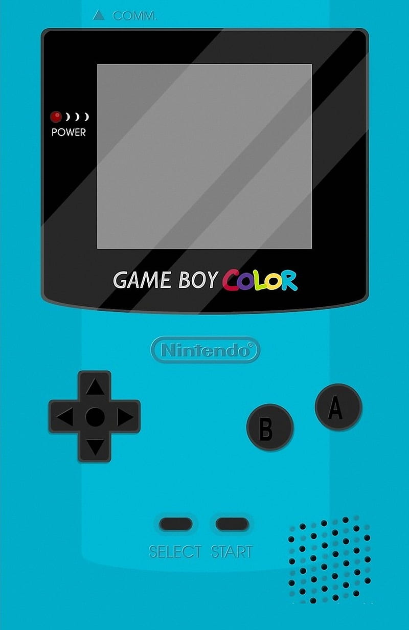 Gameboy Color Teal, boy, game, nintendo, HD phone wallpaper