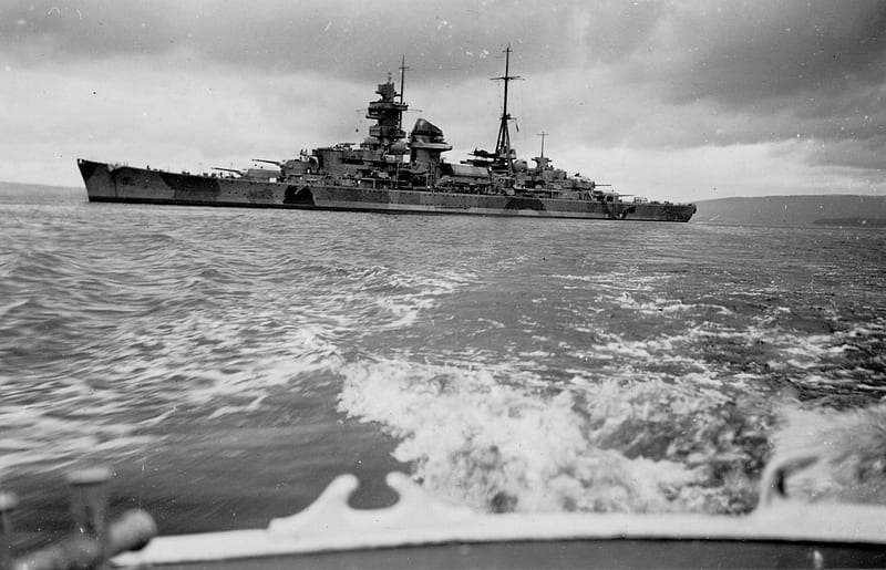 Heavy Cruiser 'Admiral Hipper', german, germany, cruiser, ww2, kriegsmarine, admiral, heavy, hipper, navy, HD wallpaper