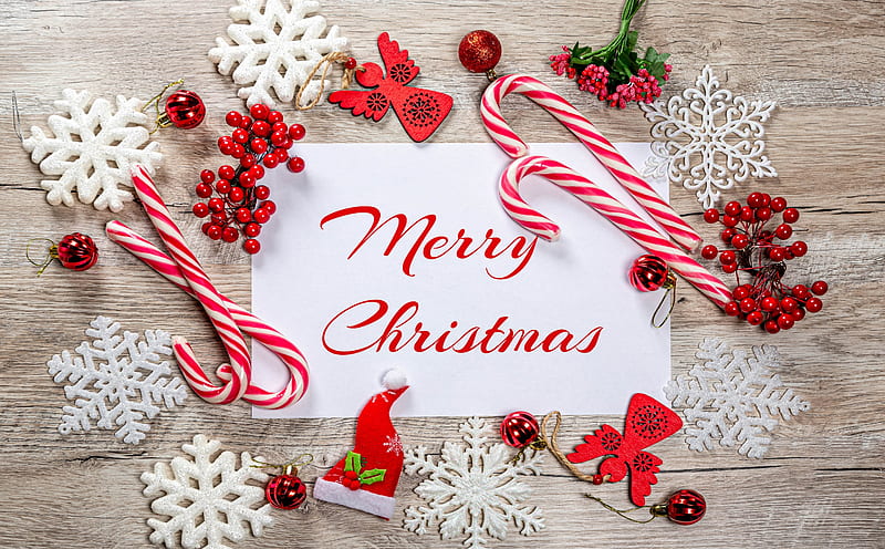 Merry Christmas 2019 Ultra, Holidays, Christmas, desenho, Wooden, Merry, Decoration, Xmas, Snowflakes, Festive, Holiday, Celebrations, Card, Postcard, Berries, CandyCane, HD wallpaper
