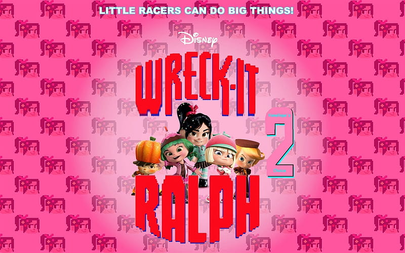 Wreck-It Ralph 2, 2018, Walt Disney, Ralph, Vanellope, HD wallpaper