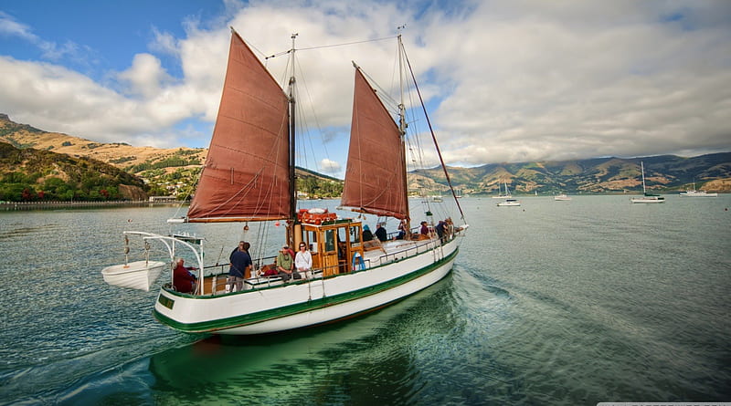 beautiful old sailboat