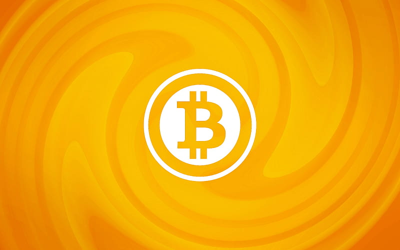 Technology, Bitcoin, Cryptocurrency, Logo, HD wallpaper