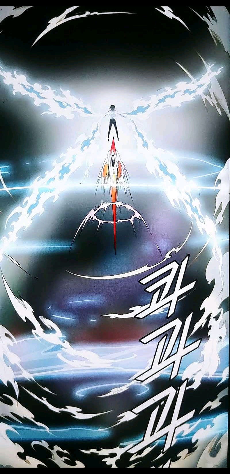 Tower of god , anime, manga, manhwa, storms, super power, tower of god, HD phone wallpaper