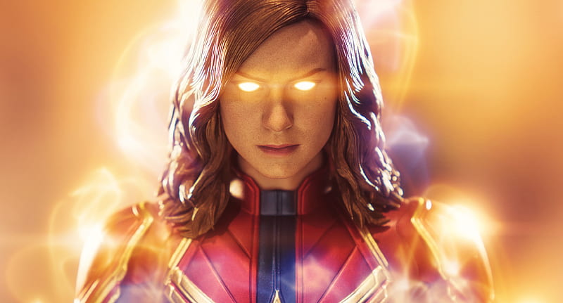2020 Captain Marvel Artwork, captain-marvel, superheroes, artwork, artist, HD wallpaper