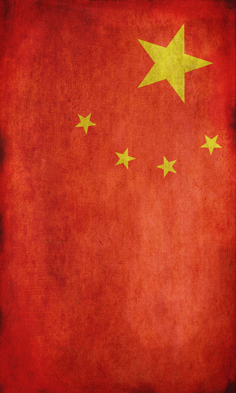 China, flag, HD phone wallpaper