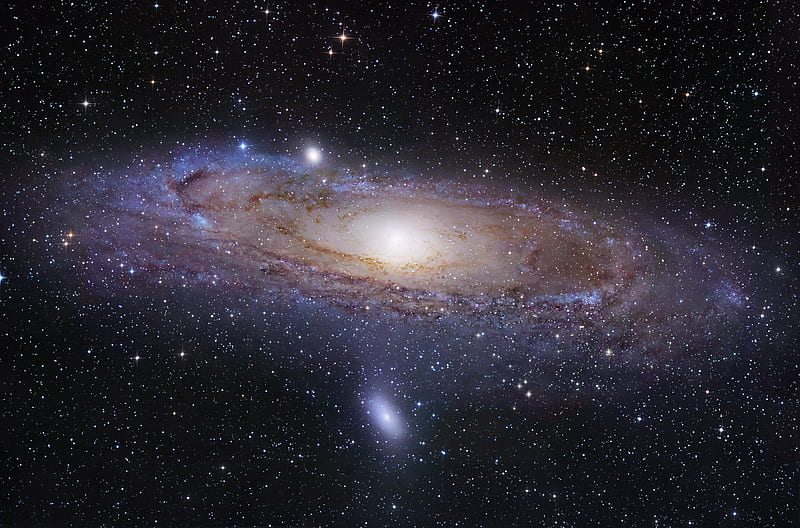 Andromeda Galaxy, stars, space, andromeda, galaxy, HD wallpaper