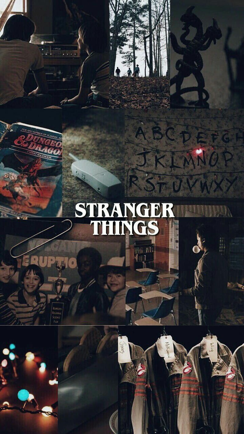 Stranger Things, dustin, eleven, iphone, lucas, max, mike, netflix, samsung, will, HD phone wallpaper