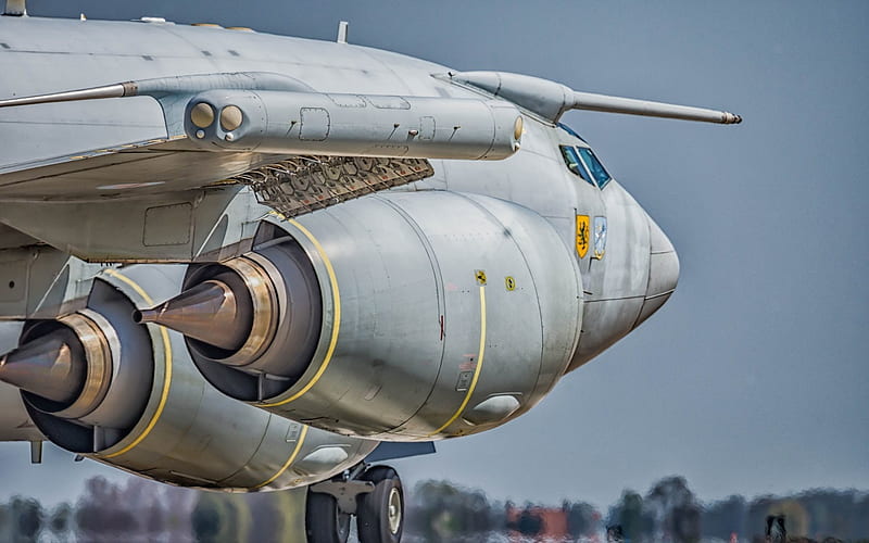 Boeing E-3 Sentry, military aviation, AWACS E3, RAF, Royal Air Force, HD wallpaper