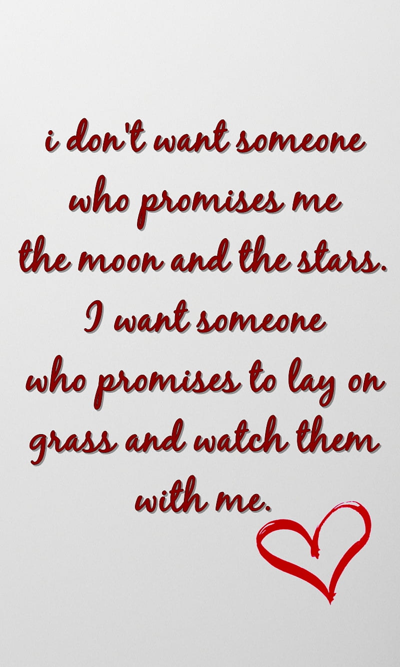 promises, cool, love, moon, new, quote, romance, saying, sign, neko, stars, HD phone wallpaper