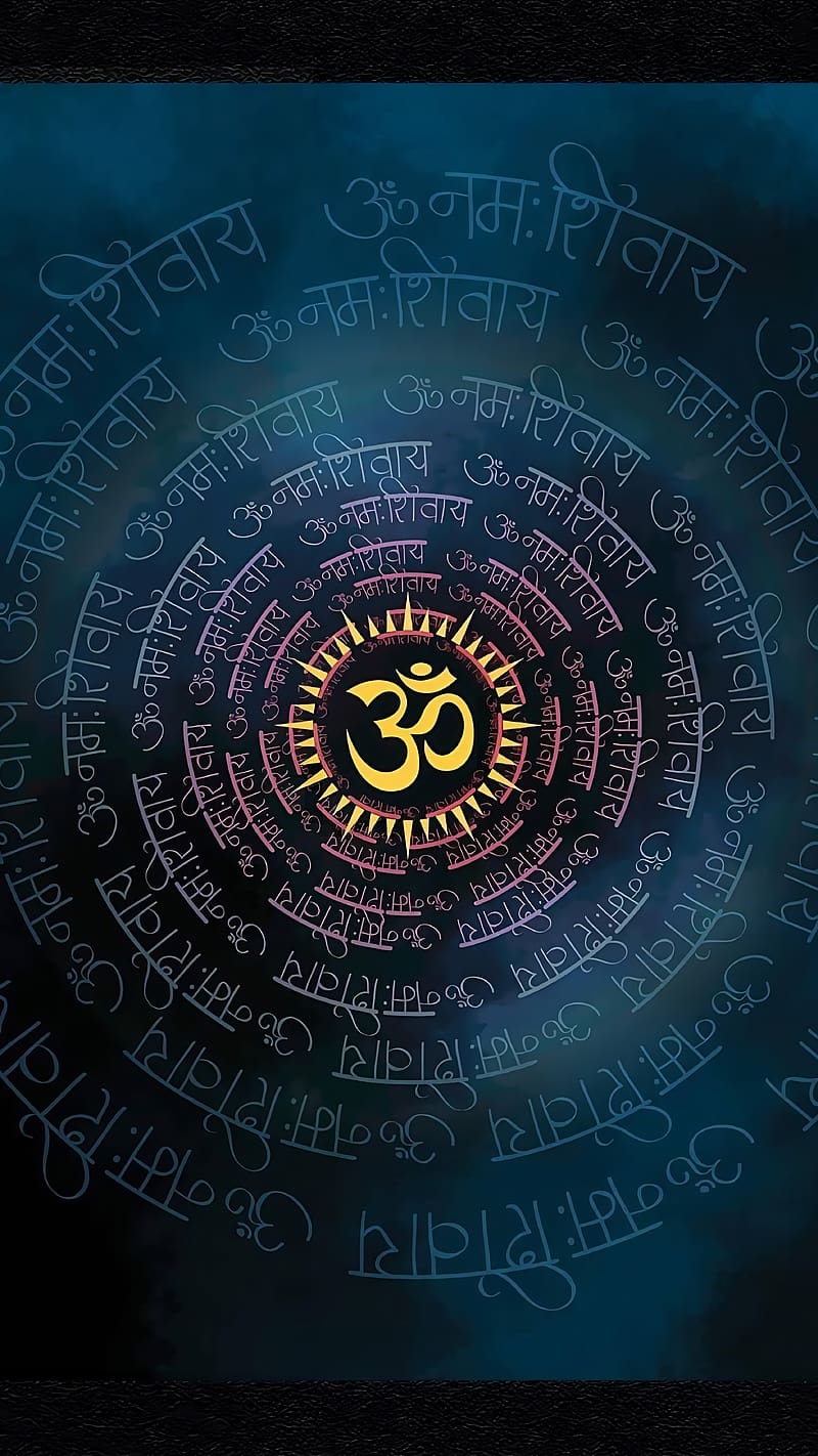 Om Namah Shivaya , smoke background shiva mantra, mantra, shiva, HD phone wallpaper
