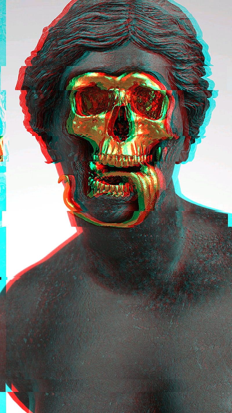 VaporWave X Glitch, 3d, dope , hypebeast, HD phone wallpaper