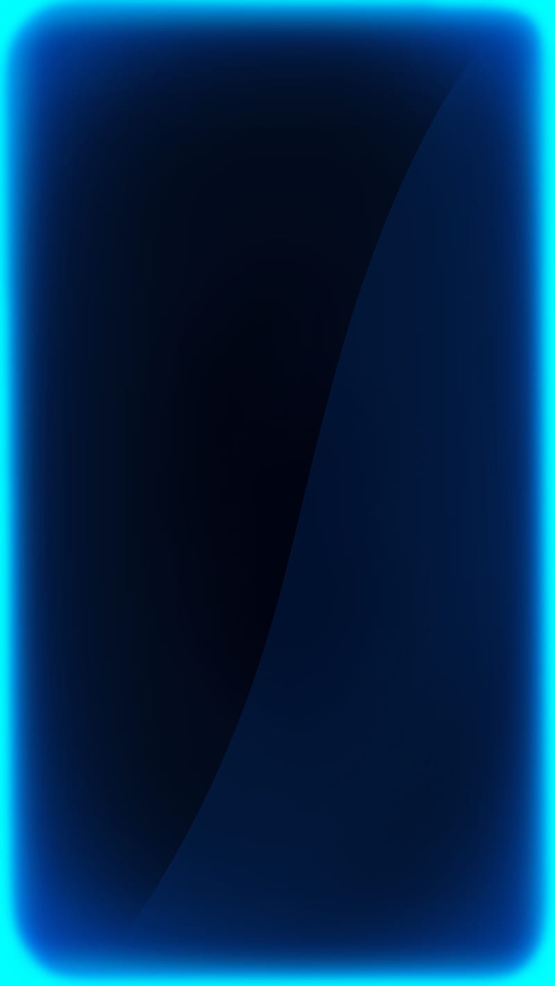 glossing blue edge, abstract, frame laser, light, neon, shine, texture, HD phone wallpaper
