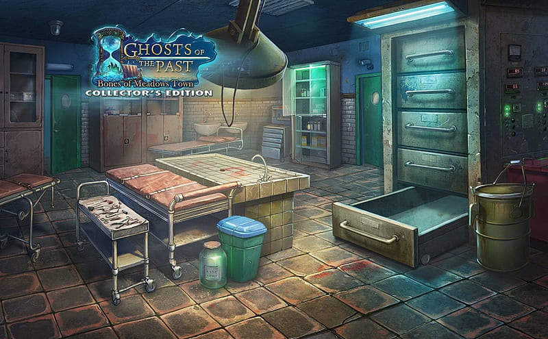 Ghosts of the Past - Bones of Meadows Town02, hidden object, cool, video games, puzzle, fun, HD wallpaper