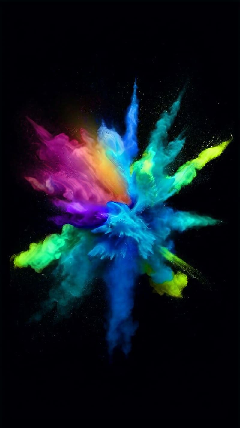 Colorful Smoke, abstract, colorful, purple, smoke, HD phone wallpaper |  Peakpx