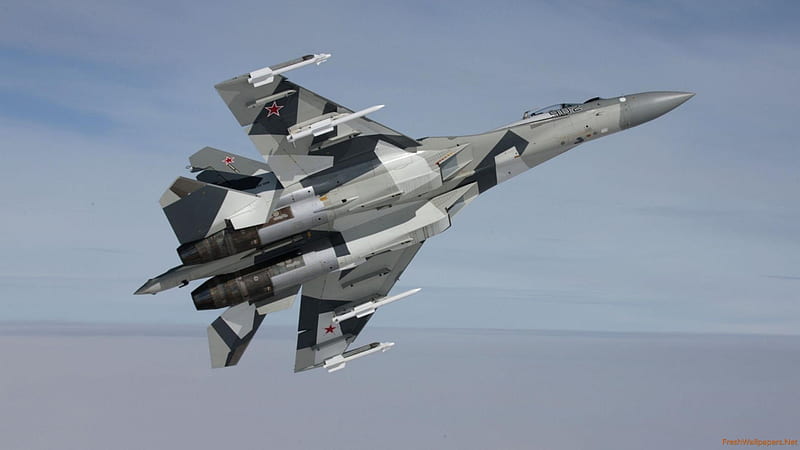 Sukhoi SU-35, Sukhoi, Military, SU-35, Plane, HD wallpaper