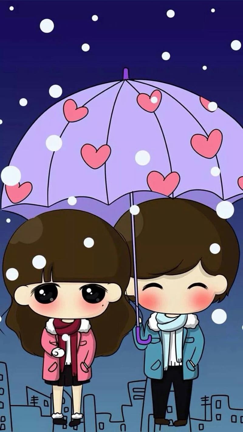 Cute LOVE couple phone . Cute cartoon, Cute, Cute couple drawings, HD phone  wallpaper | Peakpx