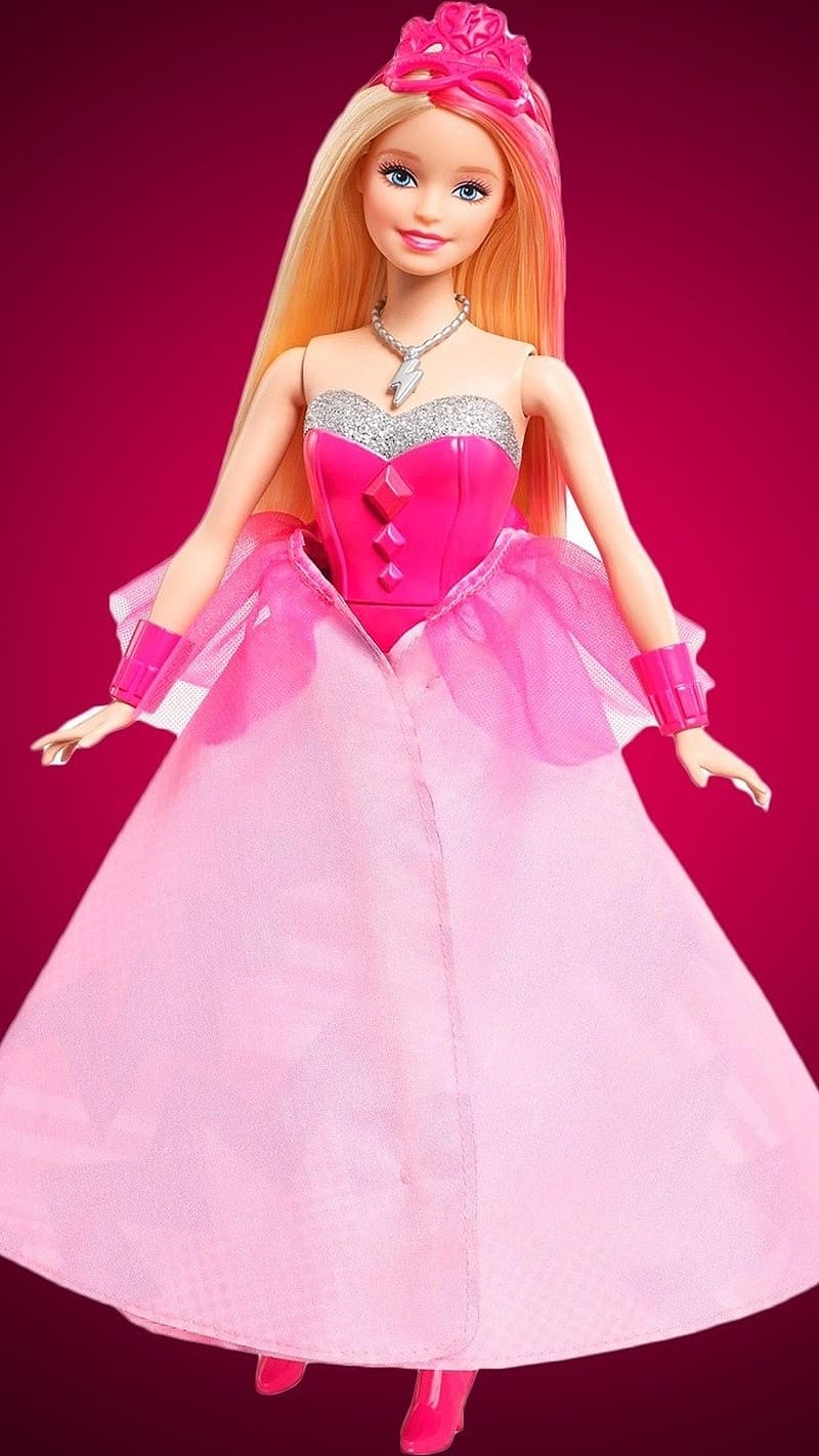 Pink cheap princess barbie