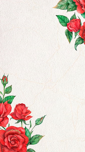 Rose Border 1232N - Beeswax Rubber Stamps