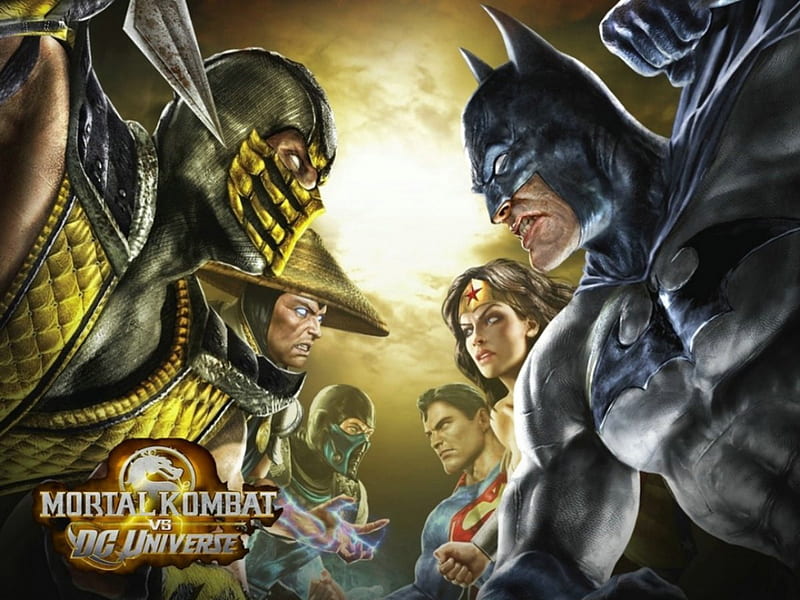 Mortal Kombat vs. DC Universe, Batman, DC, Scorpion, Mortal kombat, HD  wallpaper | Peakpx