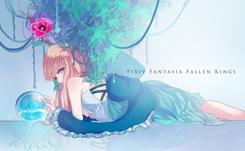 Image Girls Pixiv Fantasia Fallen Kings Rane Hair Anime Fan ART
