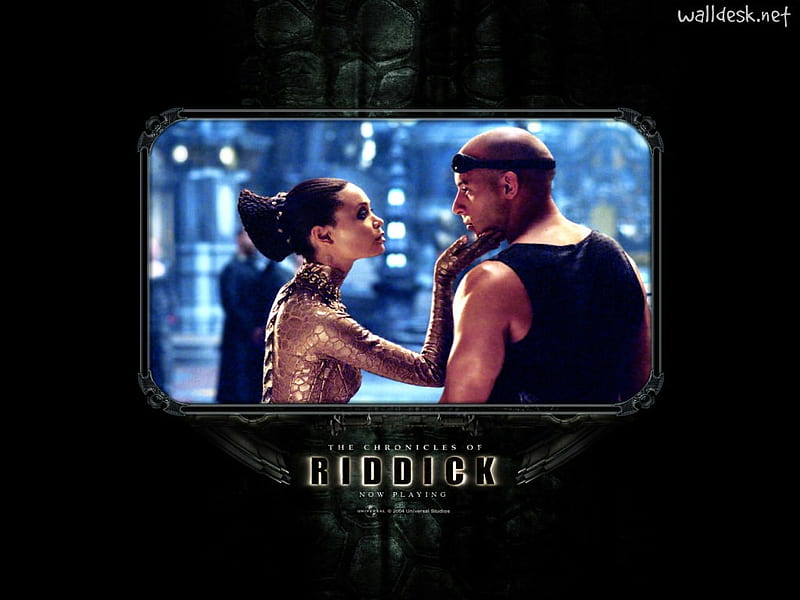 Riddick's temptation, man, woman, movie, other, HD wallpaper