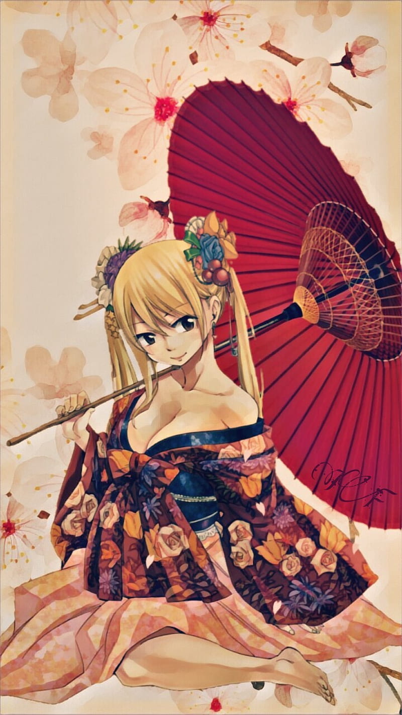 Wallpaper ID 359610  Anime Fairy Tail Phone Wallpaper Lucy Heartfilia  Happy Fairy Tail 1080x2340 free download